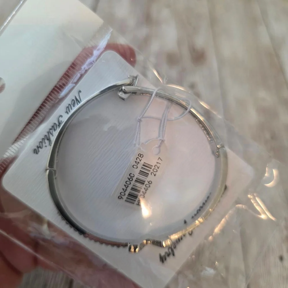 Women's Bangle Bracelet Silver